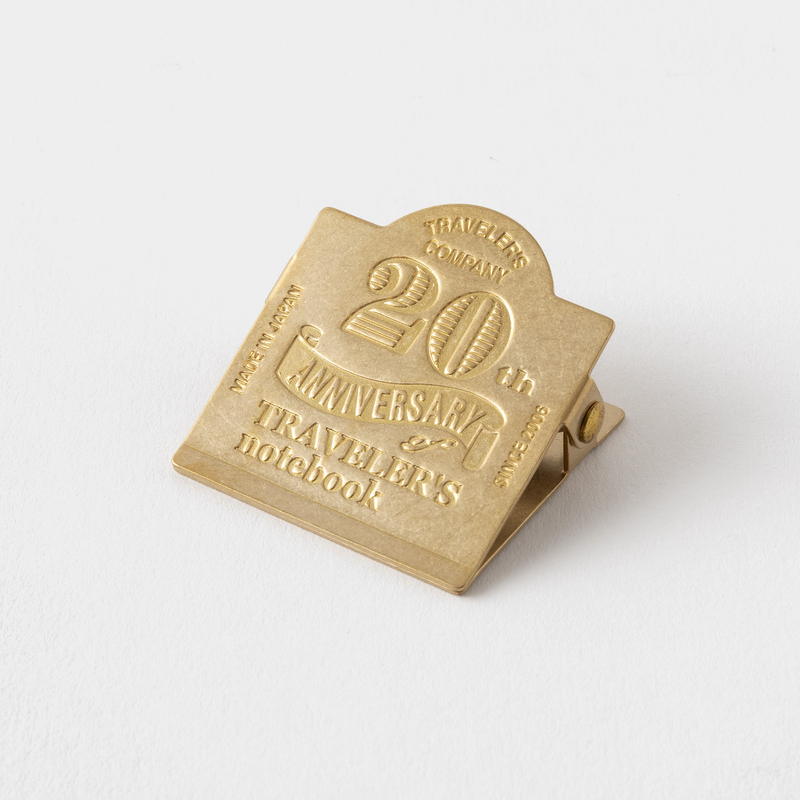 Traveler's Company Traveler's Notebook 20th Anniversary Customization Set