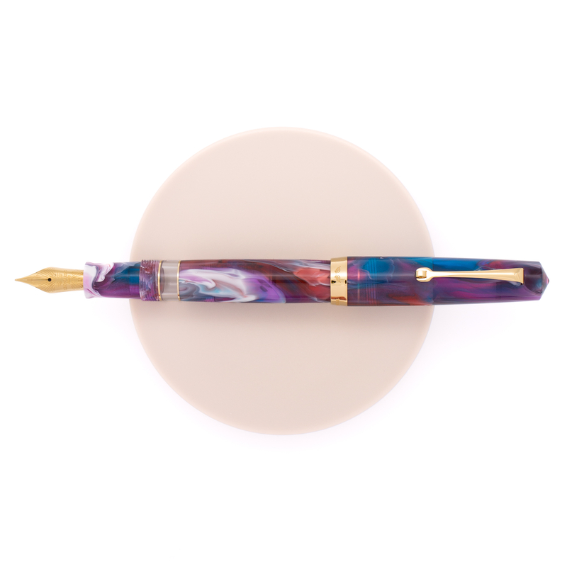 Leonardo Officina Italiana Leonardo Momento Magico Fantasie Penna Stilografica Primary Manipulation 1 Lite 14k Edizione Limitata