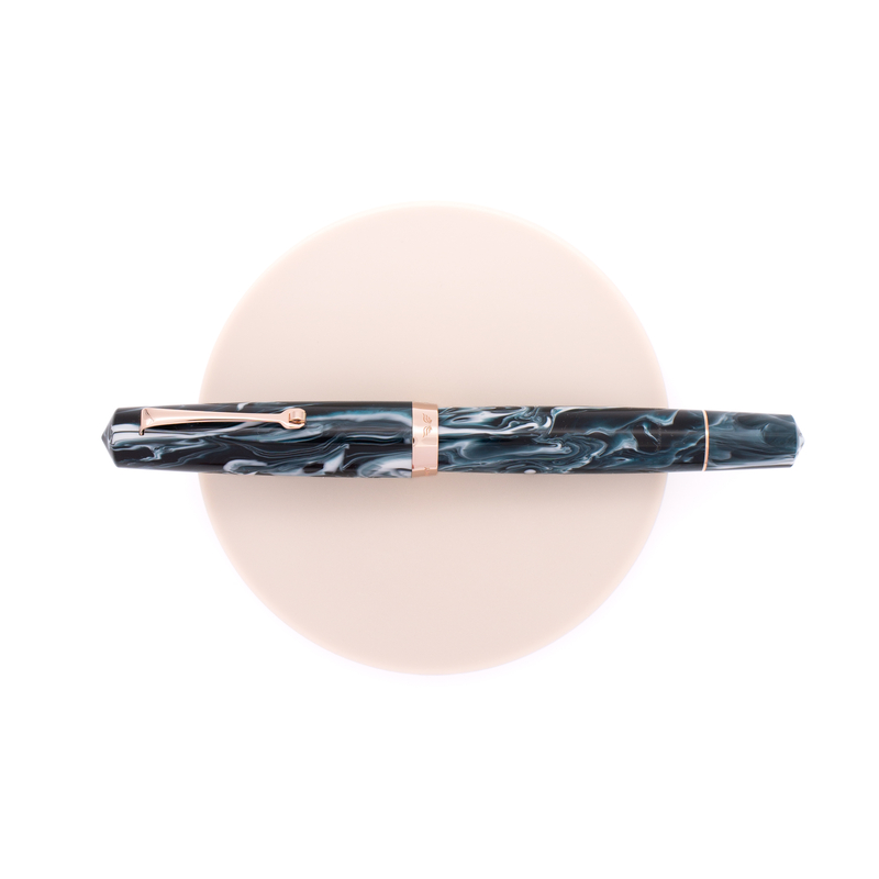 Leonardo Officina Italiana Leonardo Momento Magico Fantasie Fountain Pen Arctic Blast 14k Limited Edition