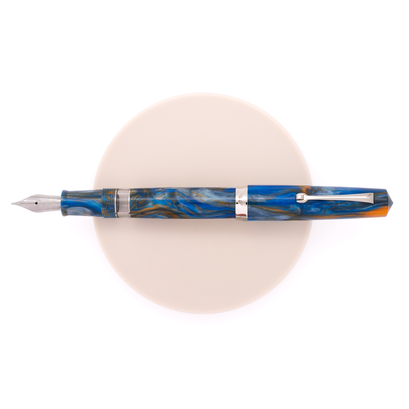 Leonardo Officina Italiana Leonardo Momento Magico Fantasie Penna Stilografica Ocean Sunrise Edizione Limitata