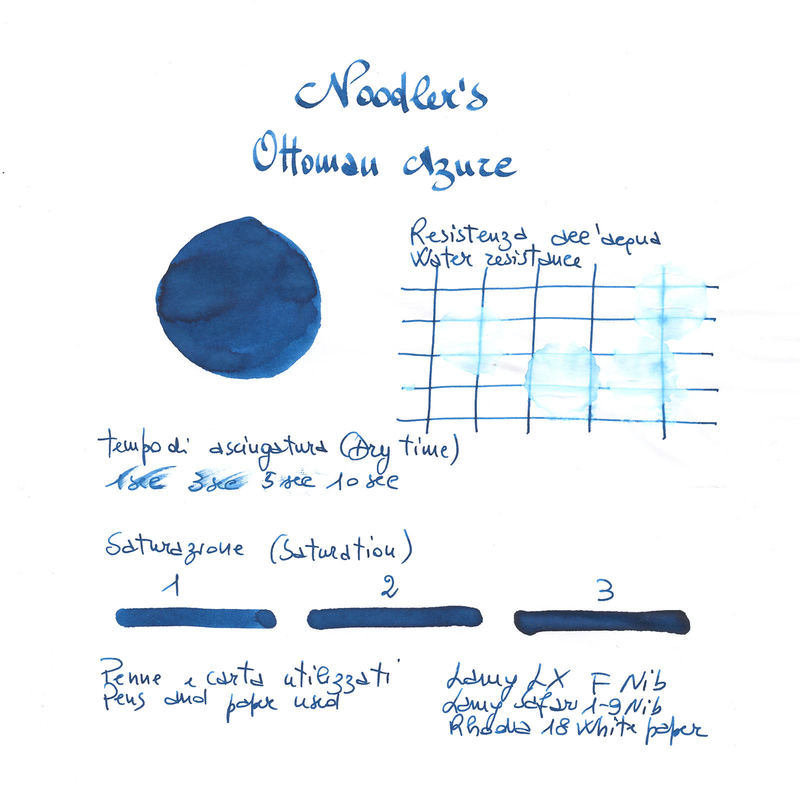 Noodler's Ottoman Azure Inchiostro 3 oz