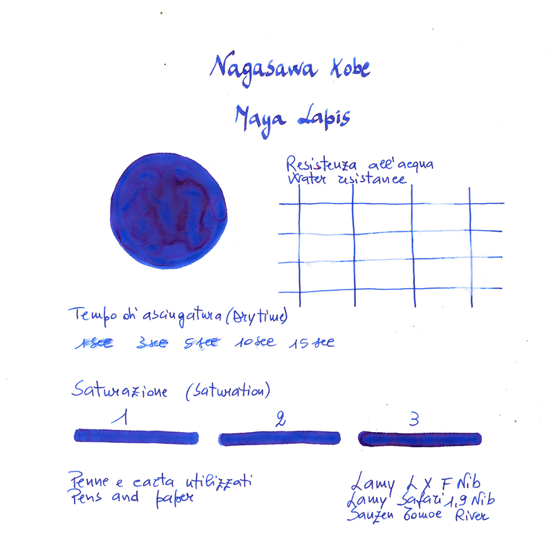 Nagasawa Nagasawa Kobe Monogatari Maya Lapis Inchiostro 50 ml