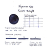 Nagasawa Nagasawa Kobe Monogatari Kanocho Midnight Ink Bottle 50 ml