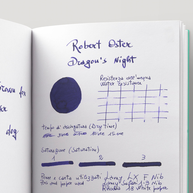 Robert Oster Dragon's Night Ink Bottle 50 ml