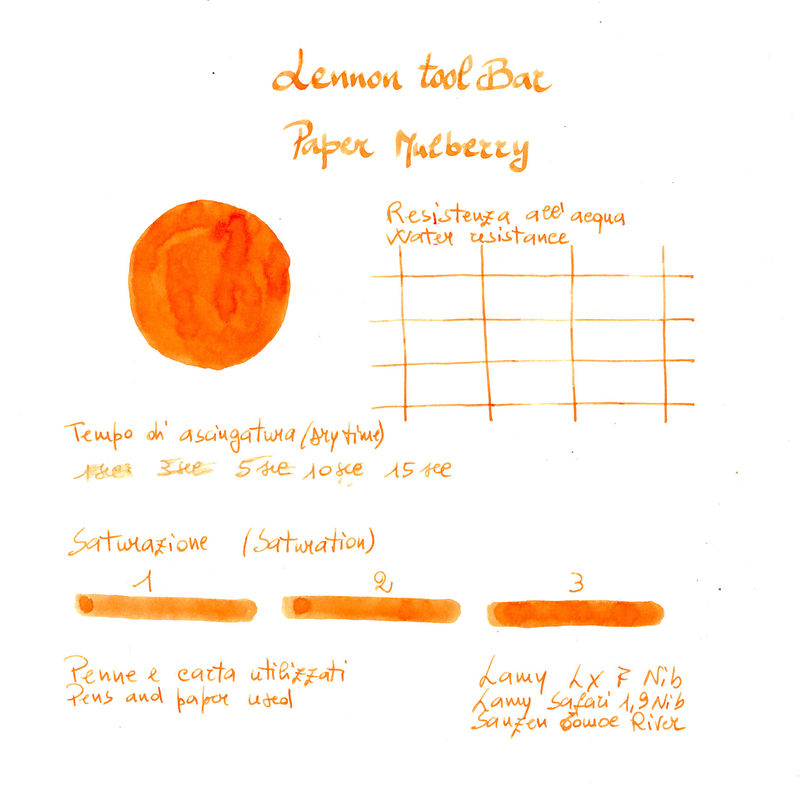 Lennon Tool Bar Lennon Tool Bar 2026 Spring Limited Paper Mulberry Ink Bottle 30 ml