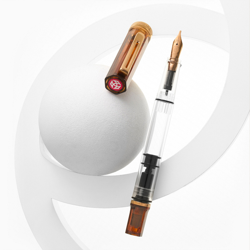 TWSBI Twsbi Eco Penna Stilografica Rootbeer & Bronze