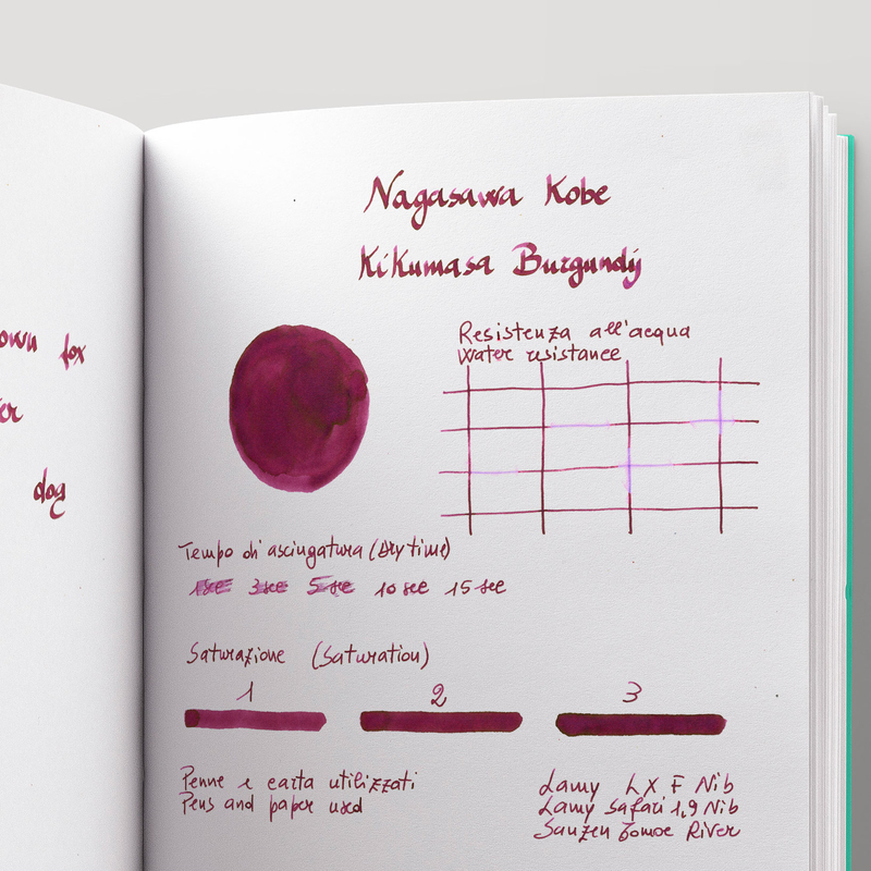 Nagasawa Nagasawa Kobe Monogatari Kikumasa Burgundy Inchiostro 50 ml