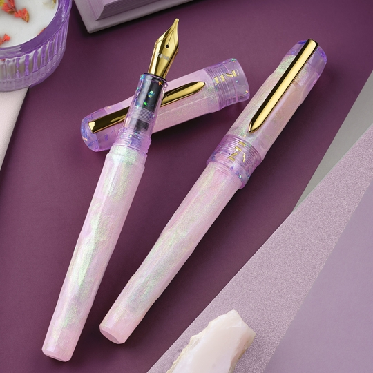 Benu Talisman Penna Stilografica Pink Opal