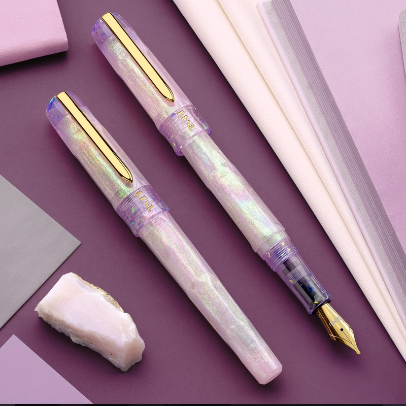 Benu Benu Talisman Fountain Pen Pink Opal