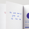 Nagasawa Nagasawa Kobe Monogatari Hatoba Blue Ink Bottle 50 ml