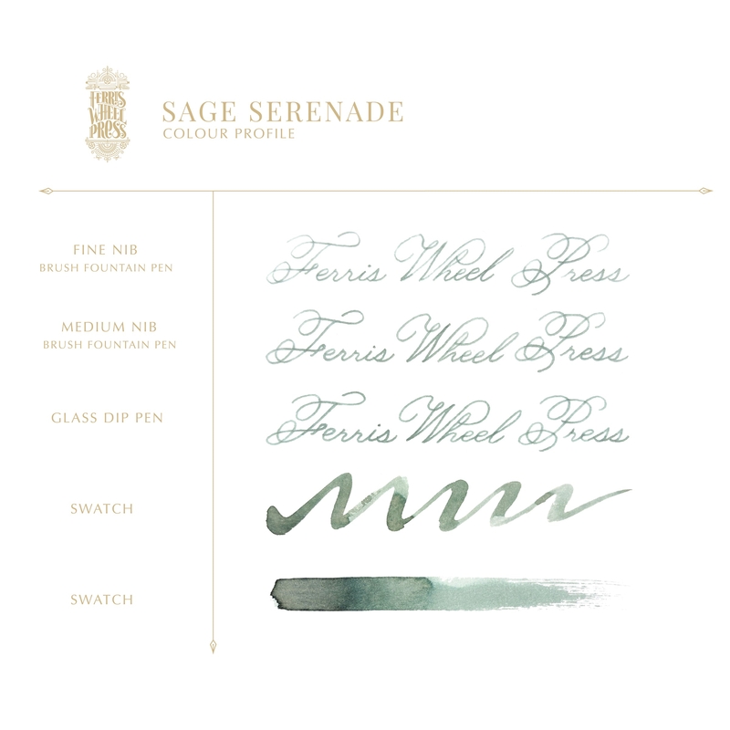 Ferris Wheel Press Ferris Wheel Press Sage Serenade Inchiostro 10 ml
