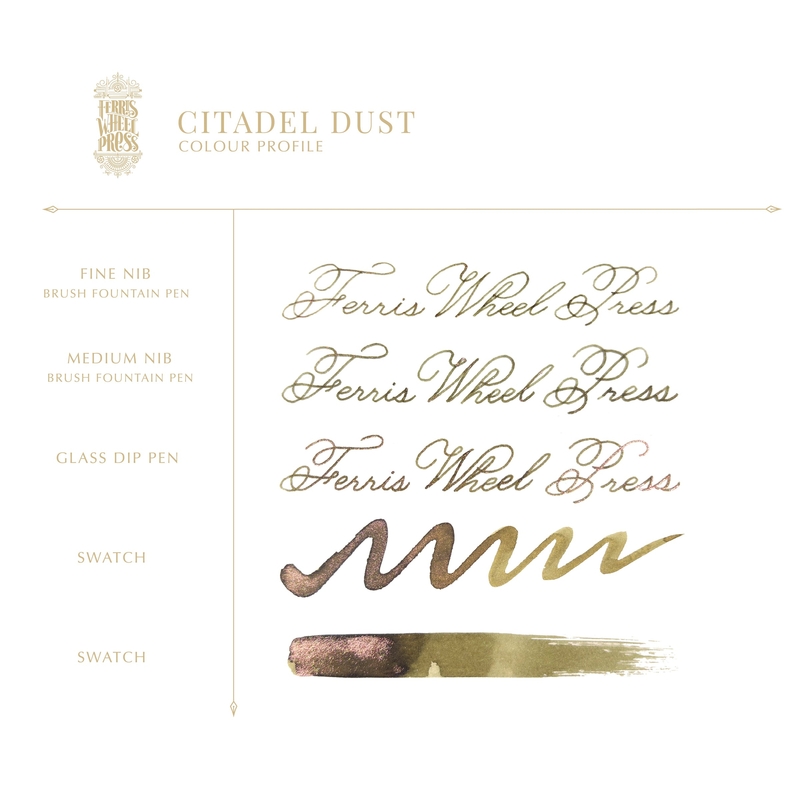 Ferris Wheel Press Ferris Wheel Press Citadel Dust Inchiostro 10 ml
