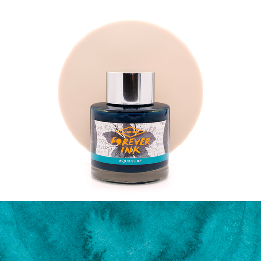 Diamine Forever Ink Aqua Surf Ink Bottle 50 ml