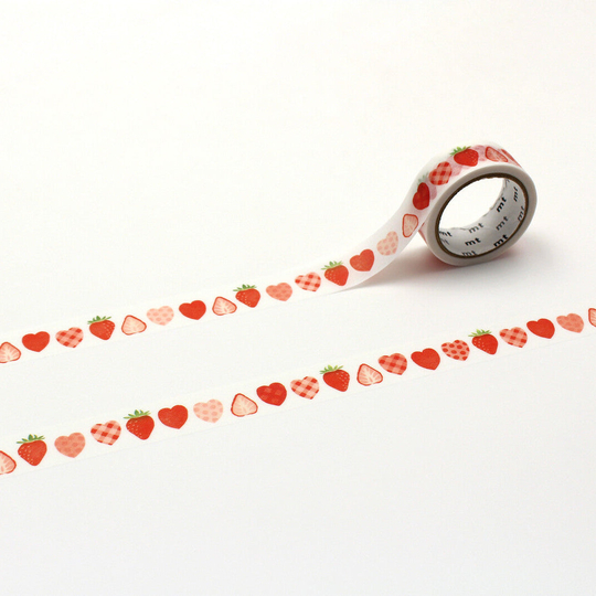 MT JPN Washi Tape Strawberry Limited Edition
