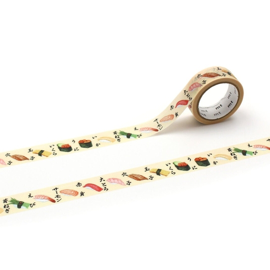 MT JPN Washi Tape Sushi Limited Edition