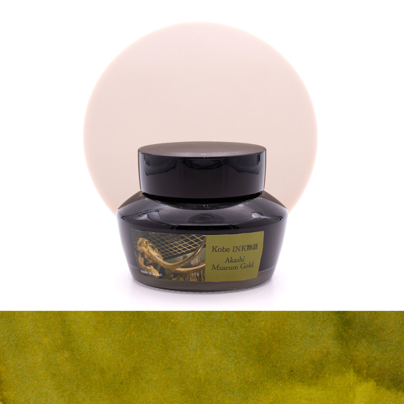 Nagasawa Nagasawa Kobe Monogatari Akashi Museum Gold Ink Bottle 50 ml