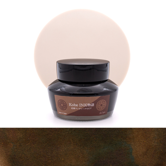 Nagasawa Kobe Monogatari Kitano Antique Sepia Ink Bottle 50 ml