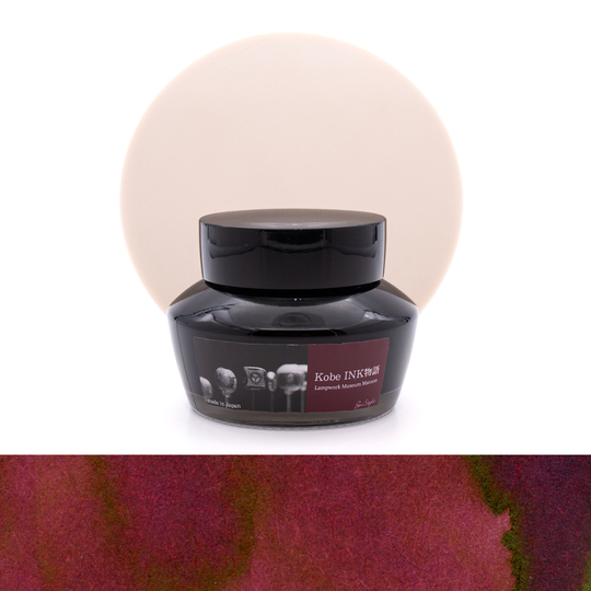 Nagasawa Kobe Monogatari Lampwork Museum Maroon Inchiostro 50 ml