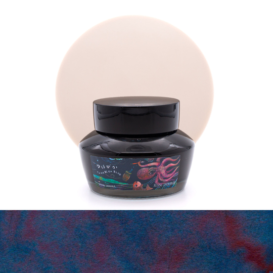 Nagasawa Kobe Monogatari Yuhobika Blue Ink Bottle 50 ml