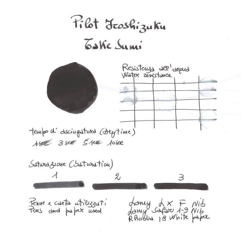 Pilot Iroshizuku Take-Sumi Ink Bottle 50 ml
