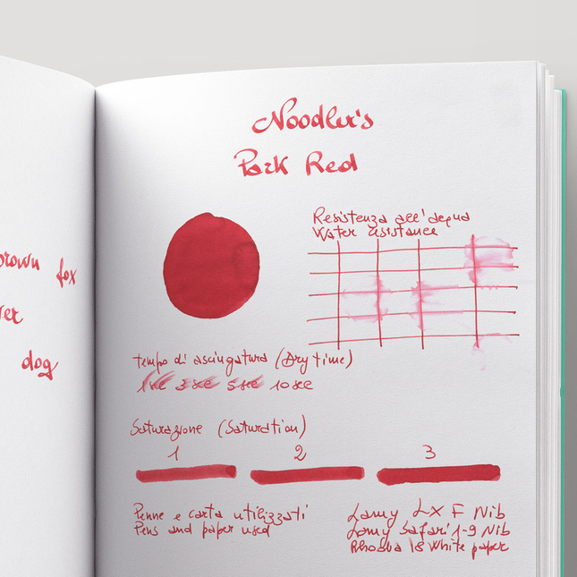 Noodler's Park Red Inchiostro 3 oz