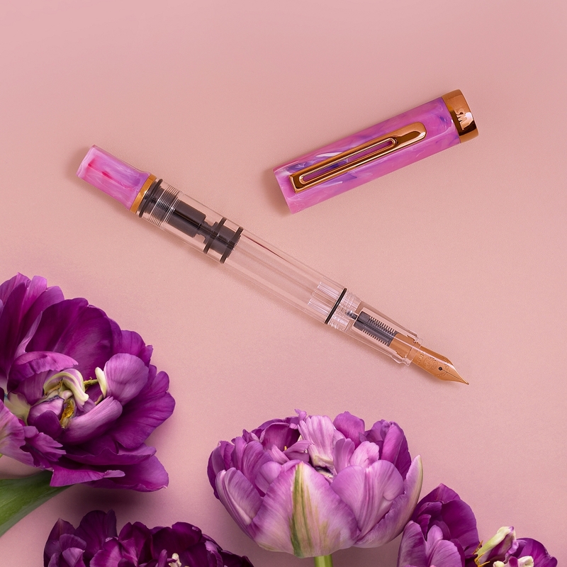 TWSBI Twsbi Eco Fountain Pen Fluorite Purple & Bronze