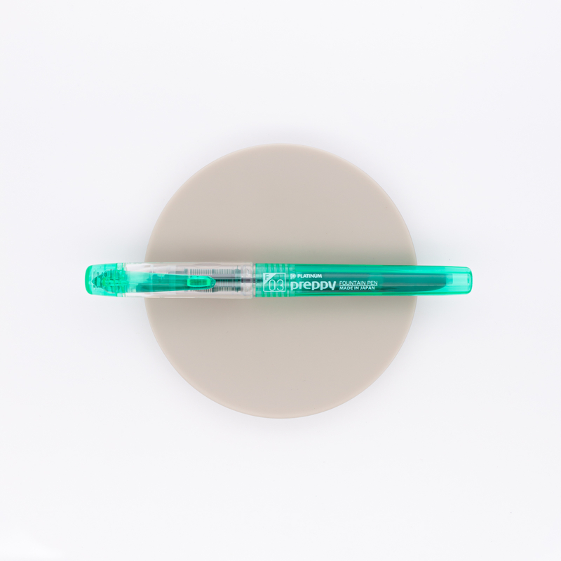 Platinum Preppy 03 Fountain Pen Green Platinum Preppy 03 Fountain Pen Green