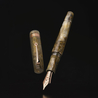 Leonardo Officina Italiana Leonardo Momento Zero Grande 2.0 Fountain Pen Chocolate Cosmos No. 8 Nib 14k Limited Edition