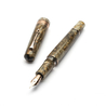 Leonardo Officina Italiana Leonardo Momento Zero Grande 2.0 Fountain Pen Chocolate Cosmos 14k Limited Edition