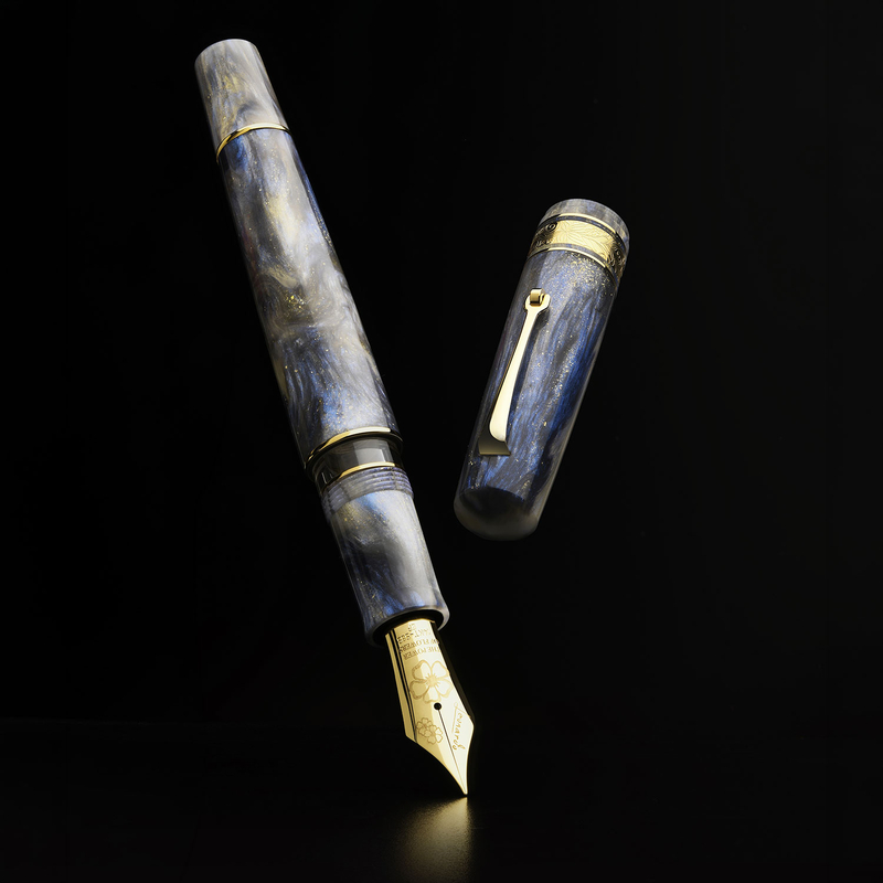 Leonardo Officina Italiana Leonardo Momento Zero Grande 2.0 Penna Stilografica Orchidea Pennino 8 14k Edizione Limitata