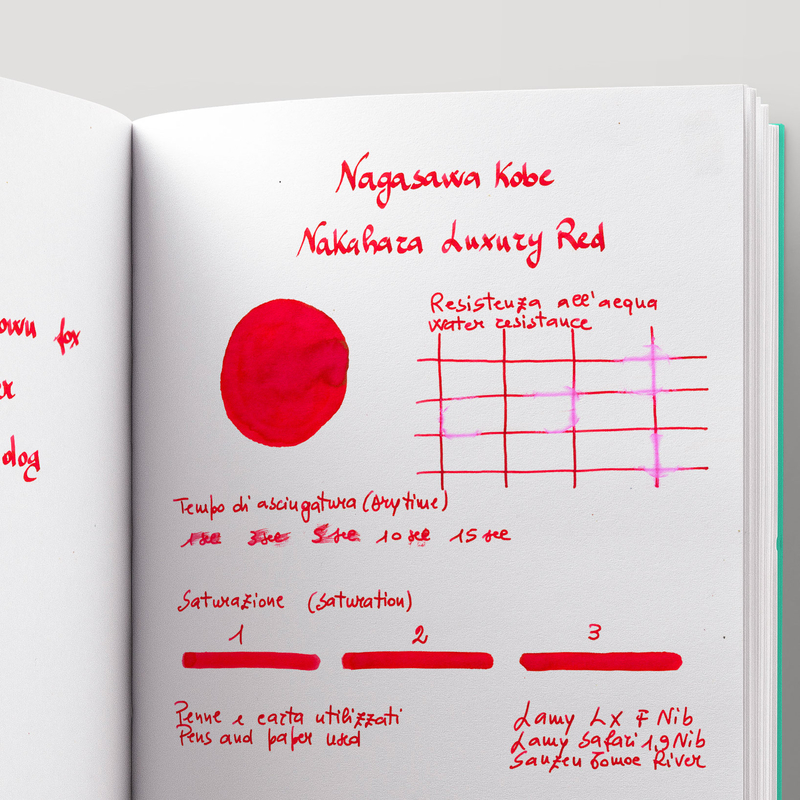 Nagasawa Nagasawa Kobe Monogatari Nakahara Luxury Red Inchiostro 50 ml