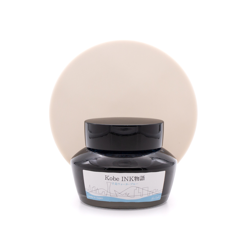 Nagasawa Nagasawa Kobe Monogatari Sengari Water Blue Ink Bottle 50 ml