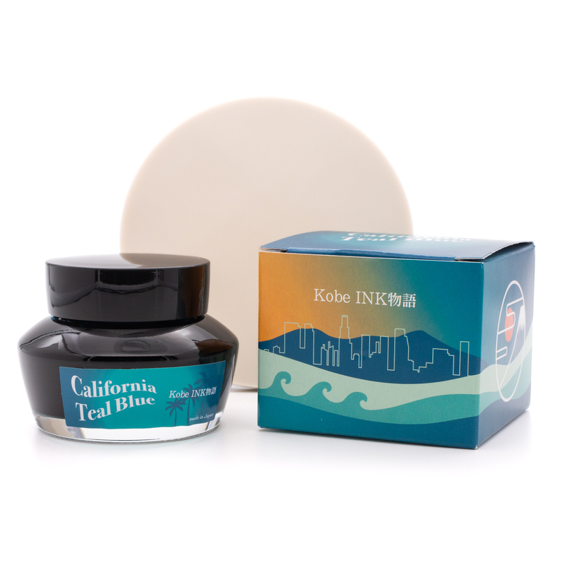 Nagasawa Nagasawa Kobe Monogatari California Teal Blue Inchiostro 50 ml
