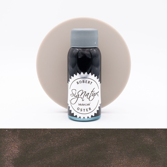 Robert Oster Shake 'N' Shimmy Schwarz Rose Ink Bottle 50 ml