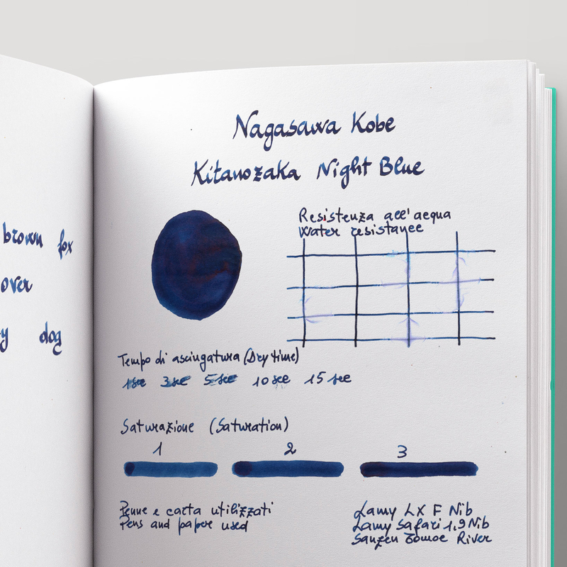 Nagasawa Nagasawa Kobe Monogatari Kitanozaka Night Blue Ink Bottle 50 ml