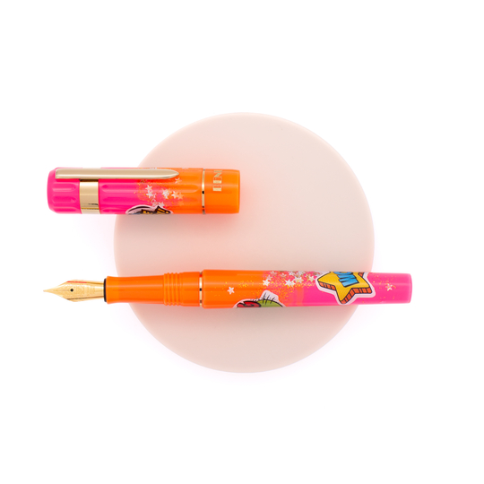 Benu Tribute Pop Art Capsule Fountain Pen WOW!