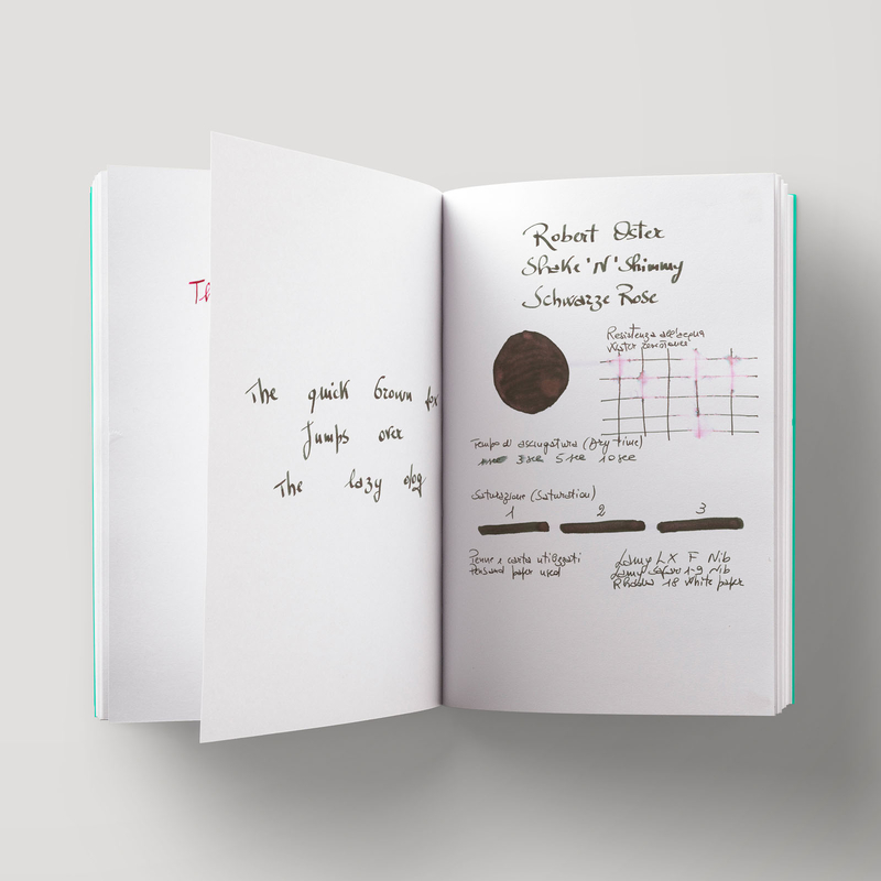 Robert Oster Shake 'N' Shimmy Schwarz Rose Inchiostro 50 ml