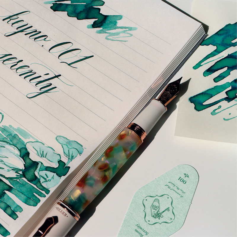 Keyno Stay.tionery Keyno Stay.tionery Fountain Pen Key No. 001 Serenity