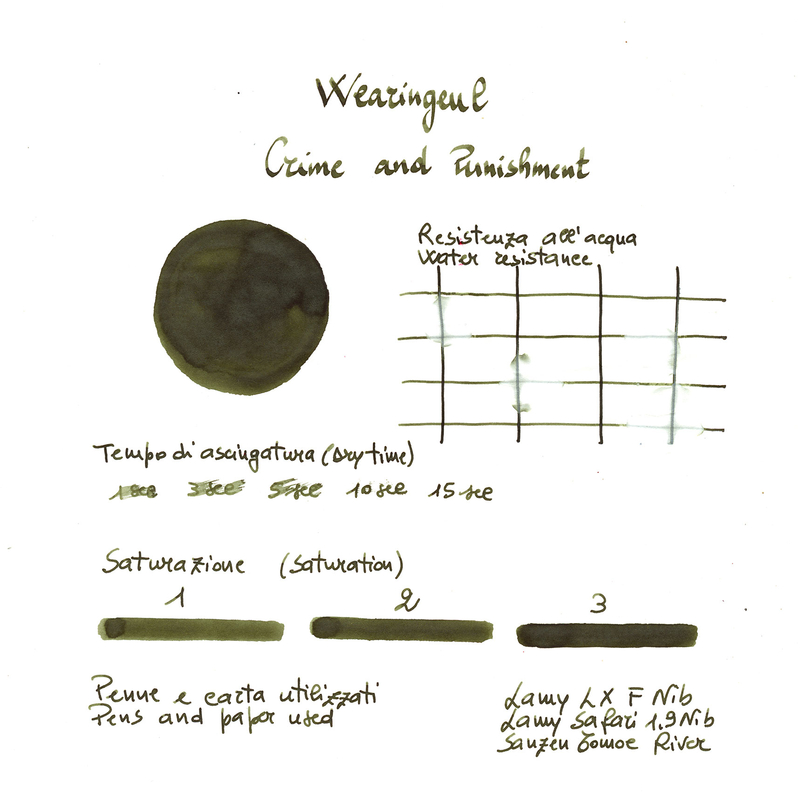 Wearingeul Wearingeul Crime and Punishment Ink Bottle 30 ml