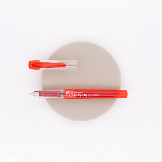 Platinum Preppy 03 Fountain Pen Red