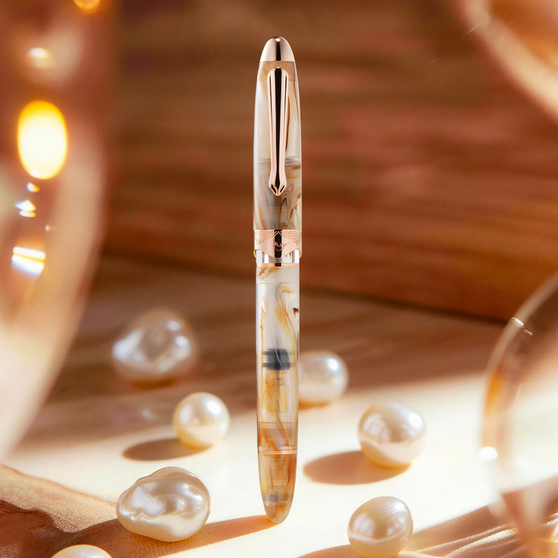 Nahvalur Nahvalur Horizon Penna Stilografica Pearl