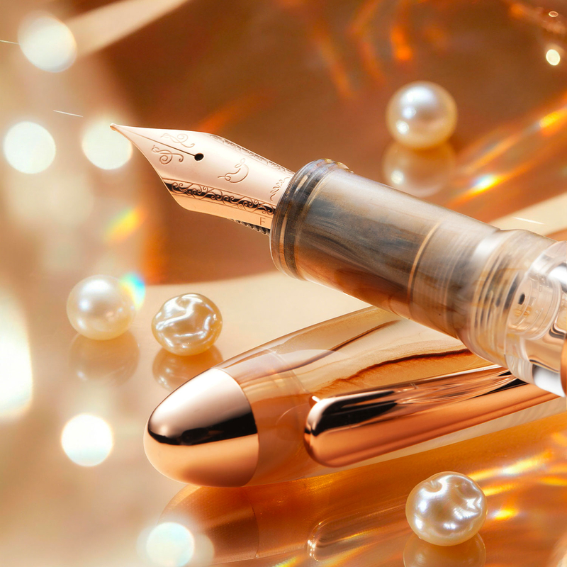 Nahvalur Nahvalur Horizon Penna Stilografica Pearl