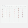 Hobonichi Hobonichi Techo Cousin Avec Books 2026 Agenda A5 Giornaliera Luglio-Dicembre