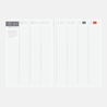 Hobonichi Hobonichi Techo Cousin Avec Books 2026 Agenda A5 Giornaliera Luglio-Dicembre