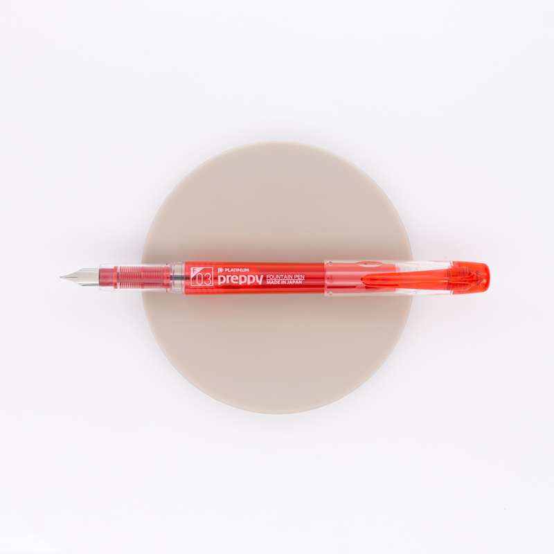 Platinum Preppy 03 Penna Stilografica Rossa