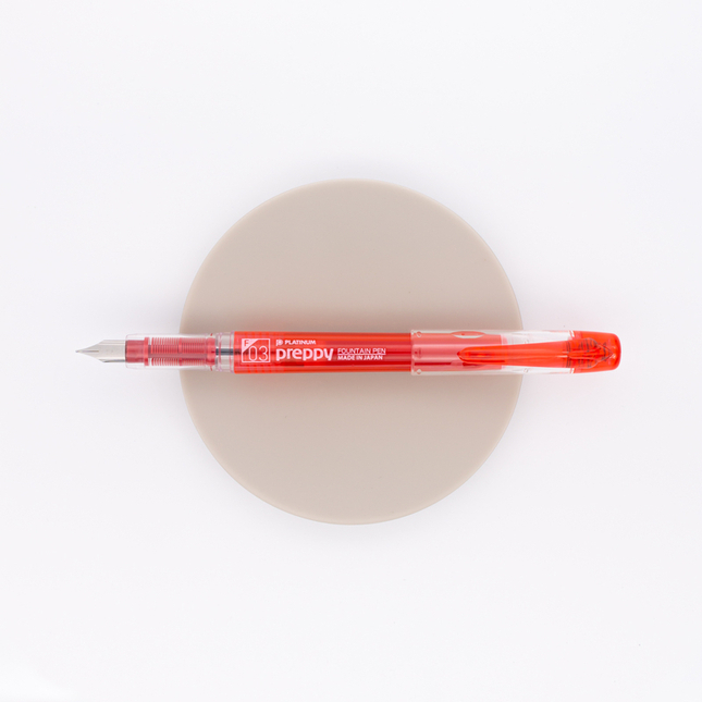 Platinum Preppy 03 Penna Stilografica Rossa