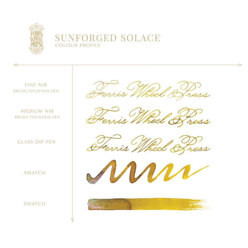 Ferris Wheel Press Ferris Wheel Press Sunforged Solace Inchiostro 20 ml