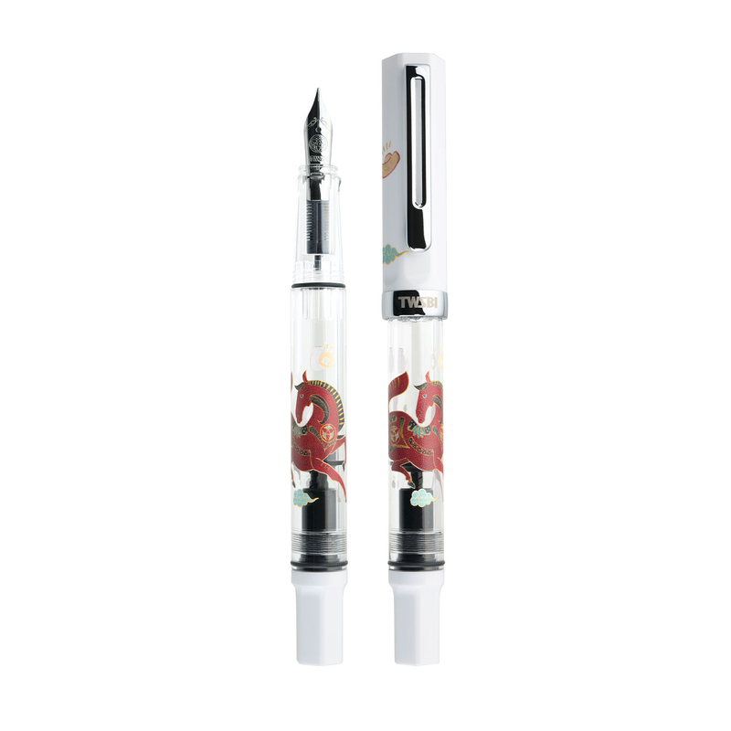 TWSBI Twsbi Eco Penna Stilografica White Horse