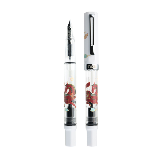 Twsbi Eco Penna Stilografica White Horse
