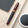 Dolcevita Leonardo x Dolcevita Momento Zero Fountain Pen Marmo Pompei & Gold